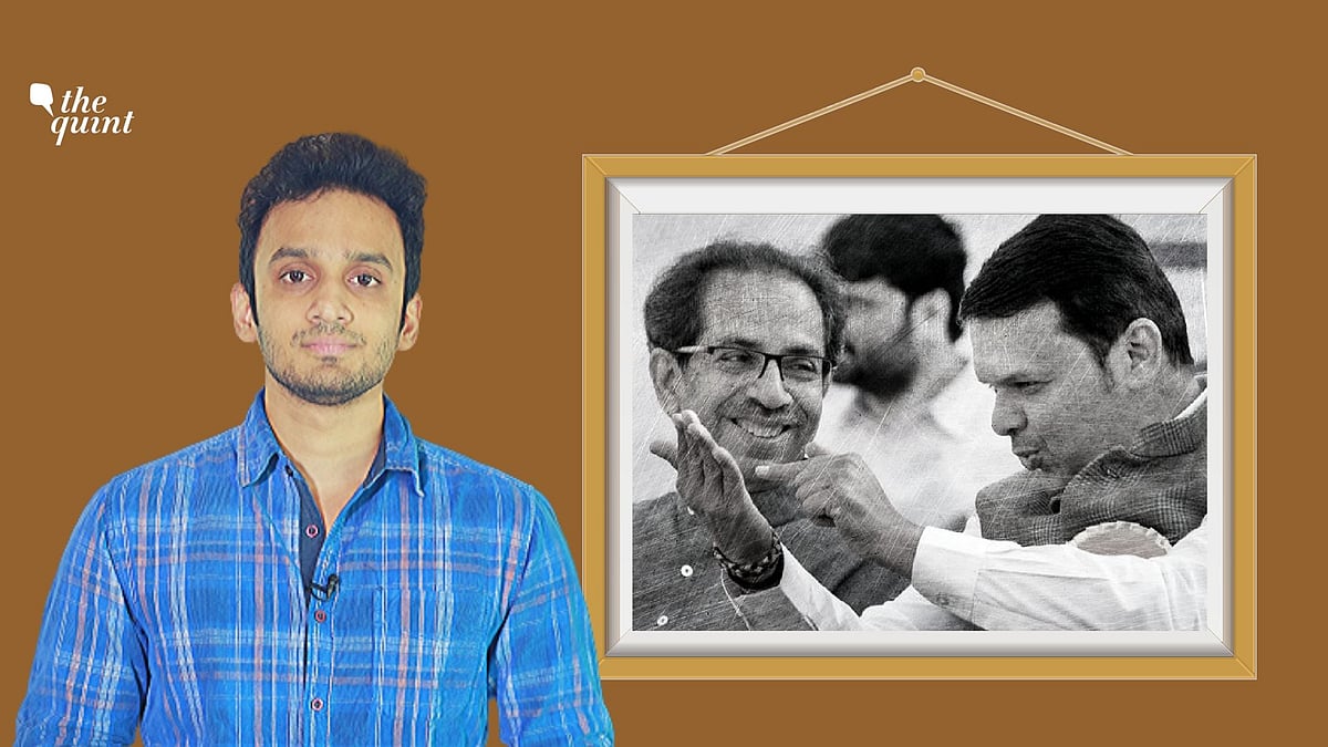 A power tusssle between the BJP and Shiv Sena is out in the open.