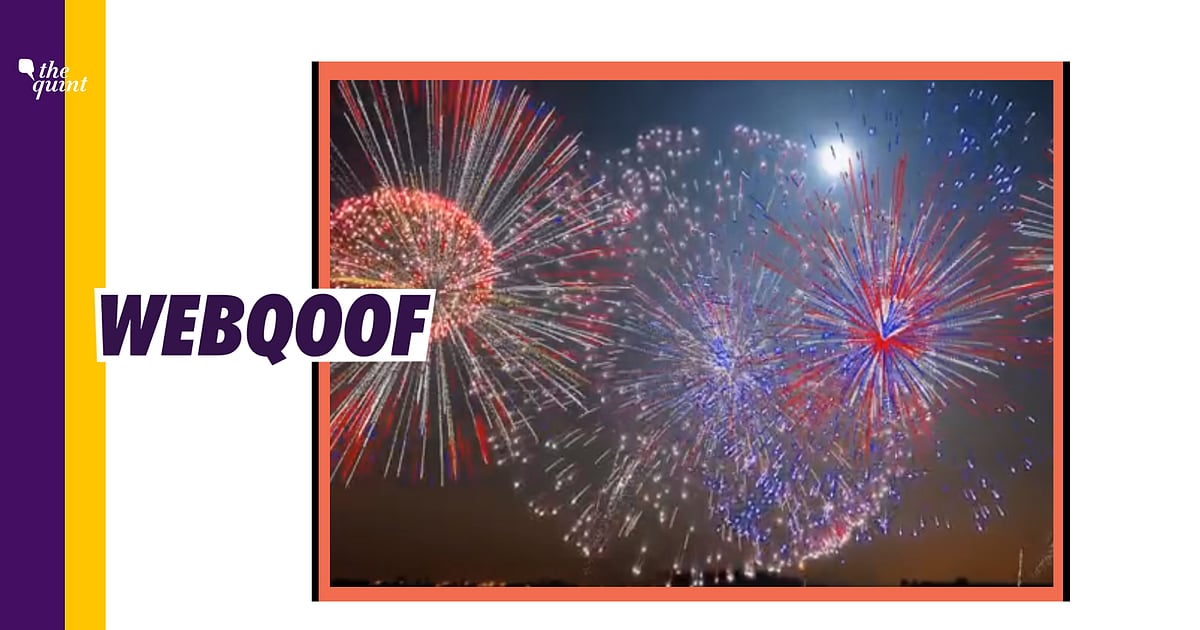 Image accompanying Video shows fireworks display in Mumbai's Borivali area on the occasion of Diwali