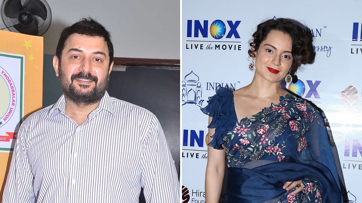 Arvind Swamy and Kangana Ranaut will co-star in Jayalalithaa biopic <i>Thalaivi.</i>
