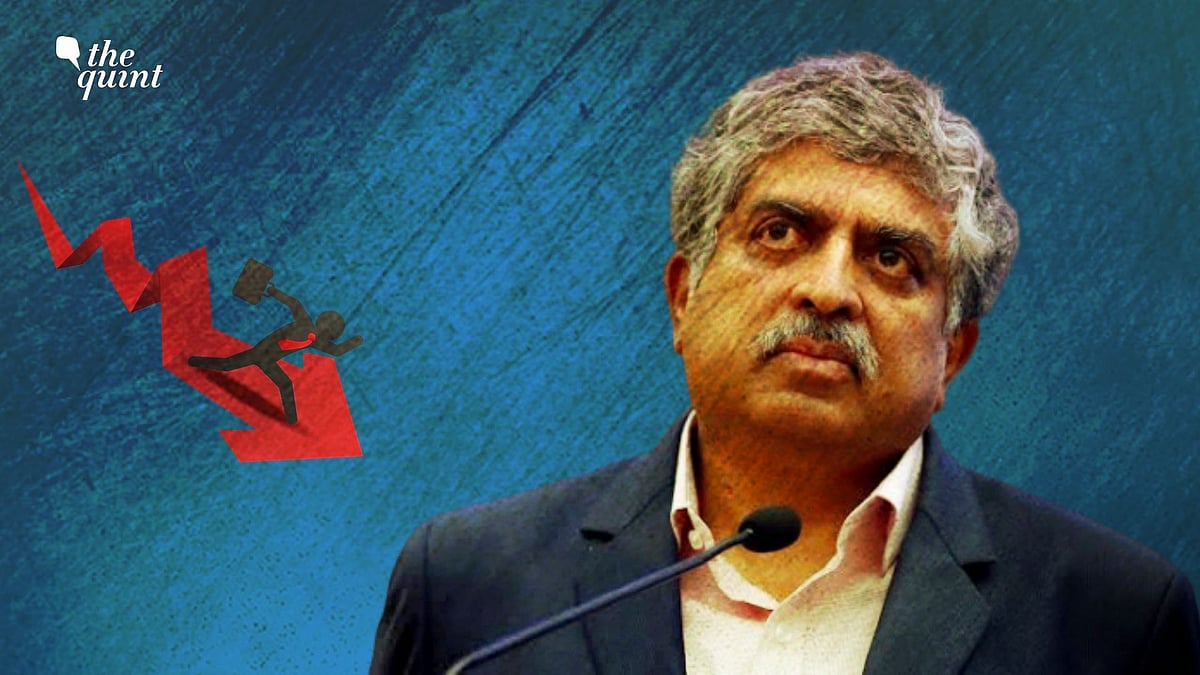 Infosys stocks were trading over 13 percent lower at Rs 667.40 a share after falling as much as Rs 645.35 a piece.