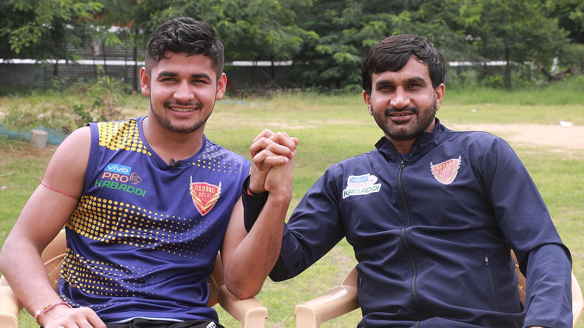 Dabang Delhi’s star raider Naveen Kumar and Joginder Singh Narwal talk about the Pro Kabaddi League and their life off the mat.