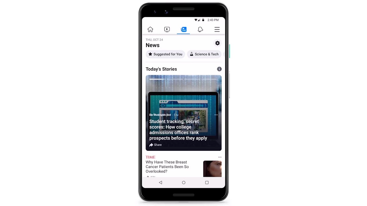 Facebook News is currently available in the US.