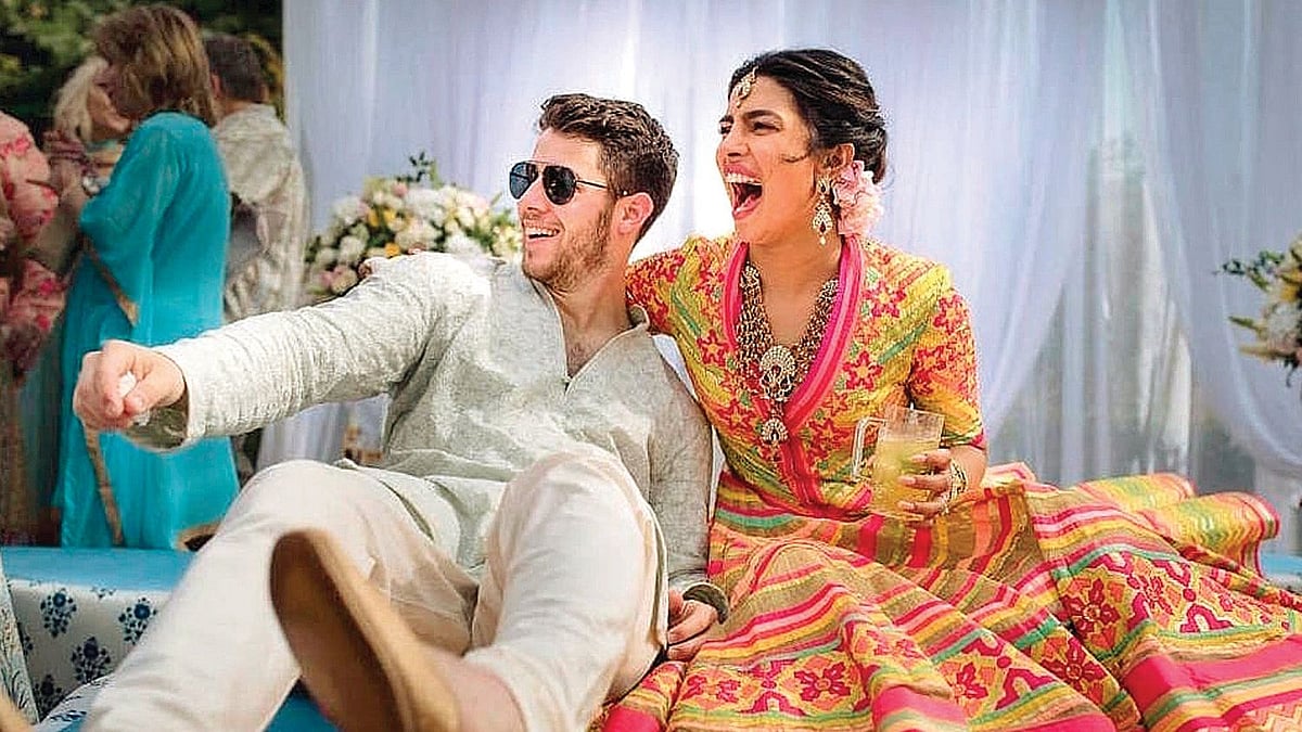 Nick Jonas and Priyanka Chopra.