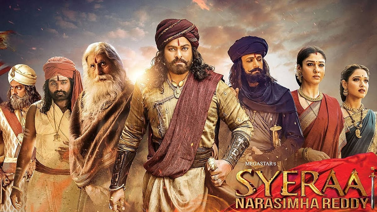 ‘Sye Raa Narasimha Reddy’ stars Chiranjeevi in the lead. 