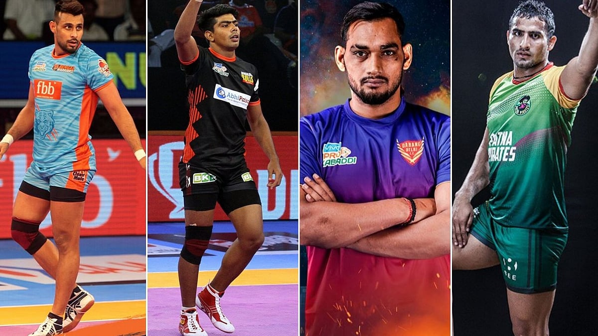 From Left: Maninder Singh, Pawan Sehrawat, Ravinder Pahal and Sandeep Narwal.