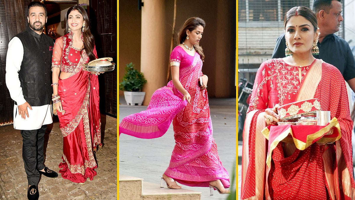 Bollywood celebrates Karva Chauth. 