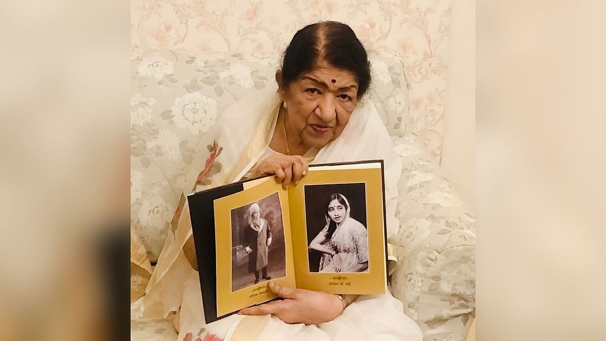 Lata Mangeshkar makes her debut on Instagram.&nbsp;