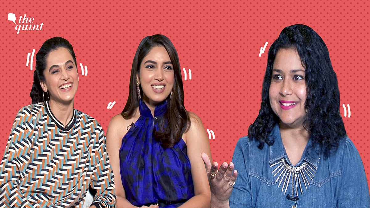 Taapsee Pannu and Bhumi Pednekar speak about their film <i>Saand Ki Aankh</i>.