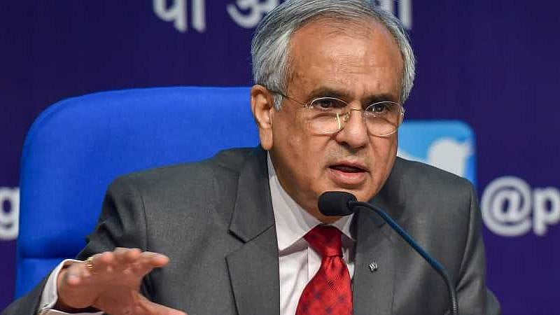 Niti Aayog Vice chairman Rajiv Kumar.