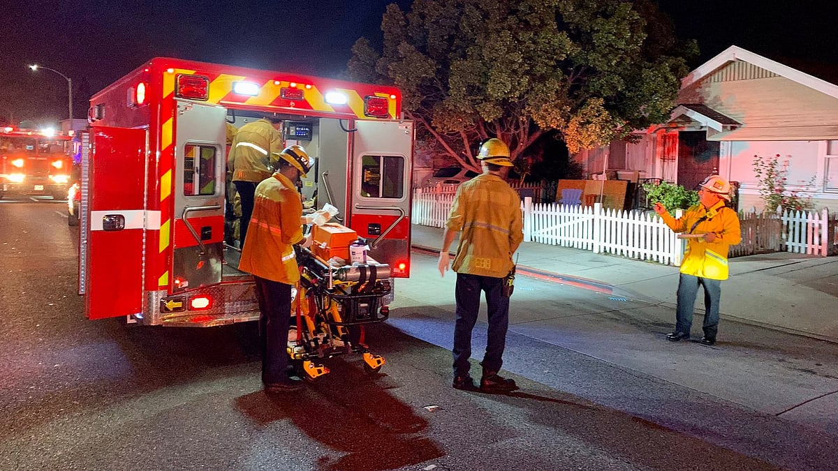 The wounded were transported to local hospitals.