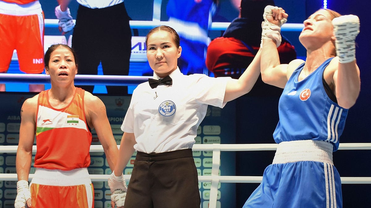 MC Mary Kom (51kg) asserted that she was “proud” of her world championship campaign.