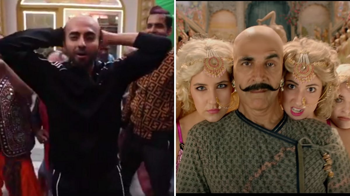 Ayushmann danced to Akshay’s new song <i>Bala</i>