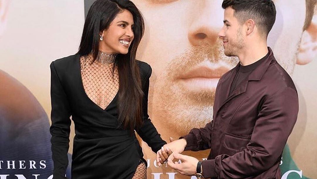 Priyanka Chopra and Nick Jonas.