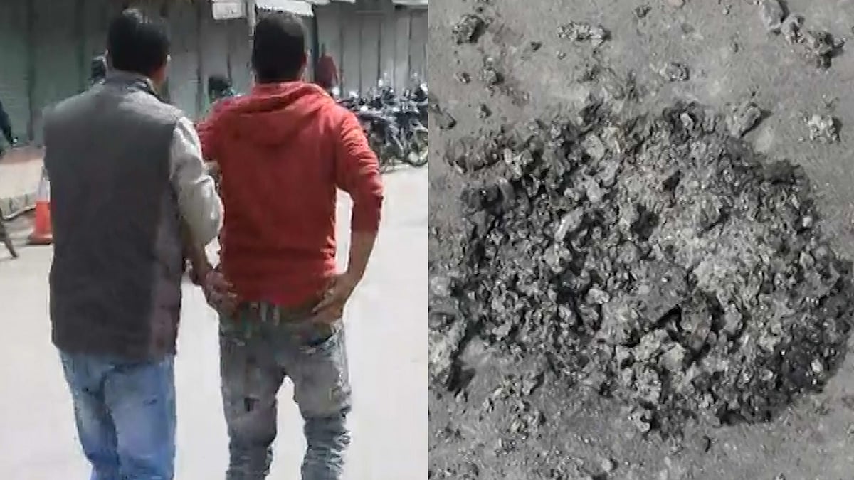 Militants hurled a grenade on a security patrol outside the heavily guarded complex in Anantnag town, 55 km from here, around 11 am, the official said.
