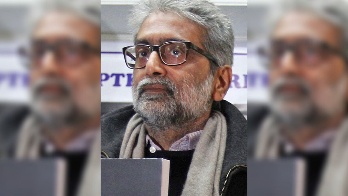 File image of civil rights activist Gautam Navlakha.