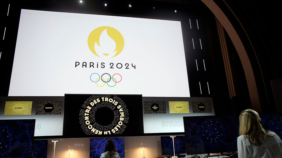 The new logo was unveiled at the French capital’s famous Grand Rex cinema on Monday.