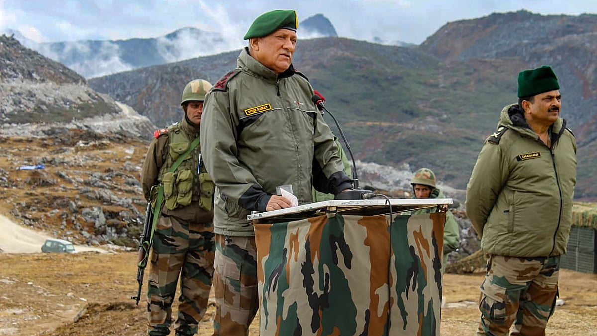 Army chief Bipin Rawat.&nbsp;