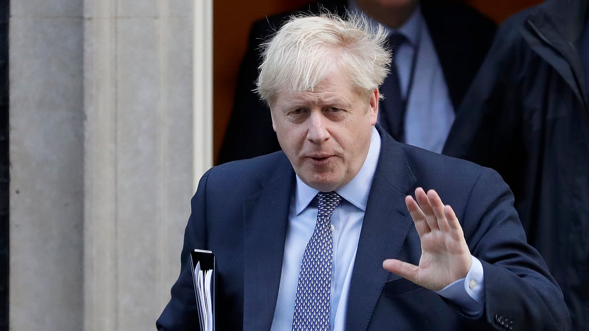 Brtish Prime Minister Boris Johnson.
