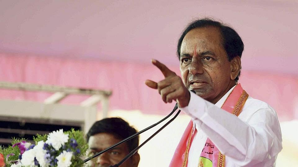 File image of Telangana Chief Minister KCR.&nbsp;