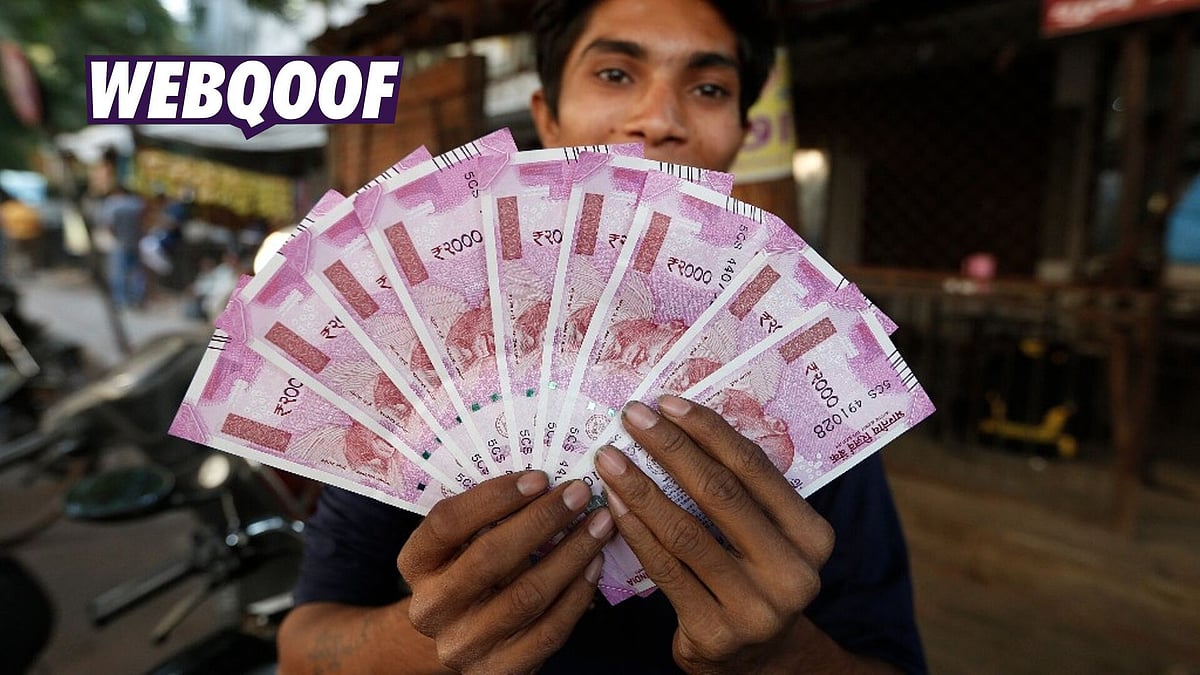 RBI may either be holding back Rs 2,000 notes or could have stopped printing high denomination currency, says a SBI report.