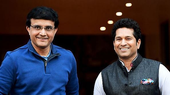 File photo of Sachin Tendulkar and Sourav Ganguly.