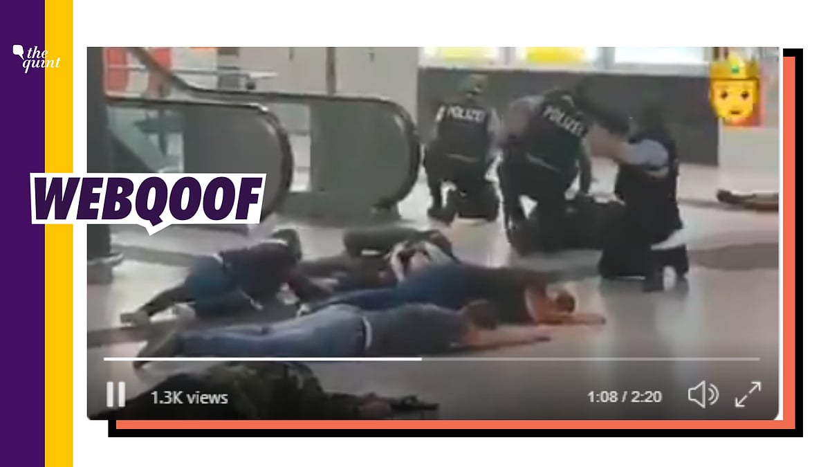 The Screenshot of the viral video.