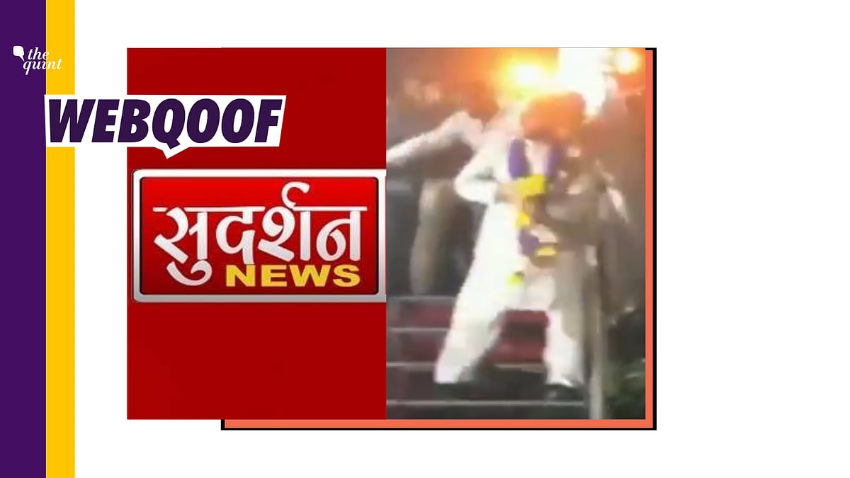 Owaisi broke into a dance step while getting off the stage in Aurangabad during an election rally on 17 October.&nbsp;