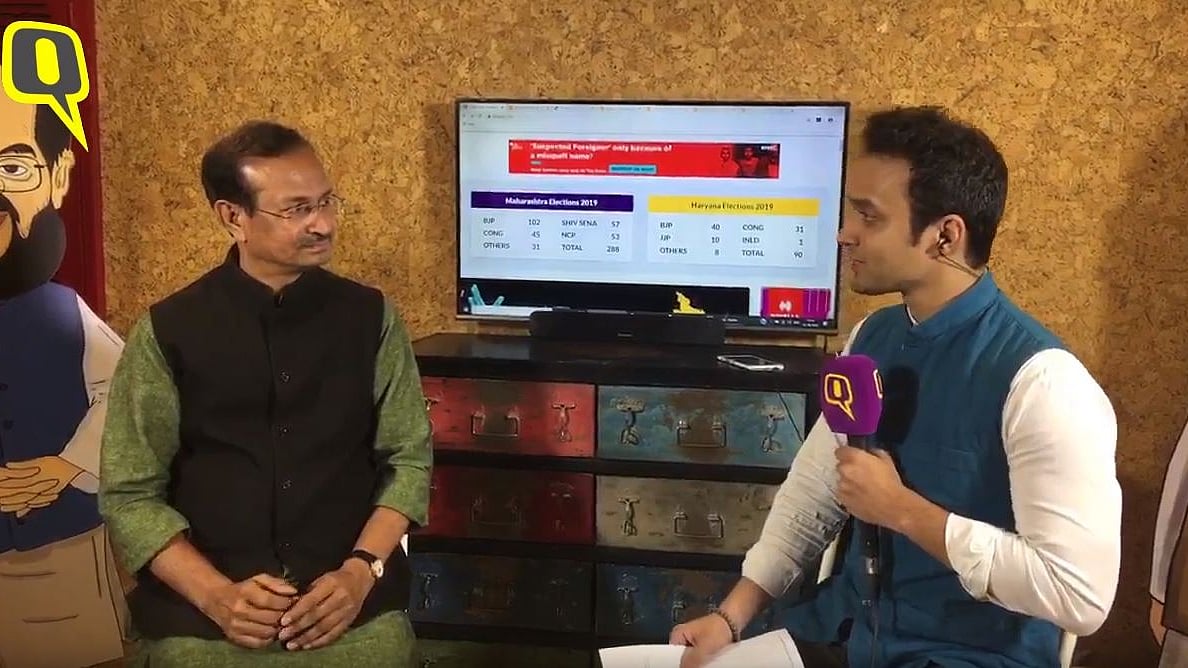 CSDS director Sanjay Kumar in conversation with the Quint.
