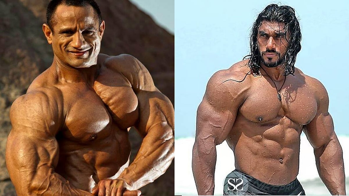 Most famous bodybuilders in India. 
