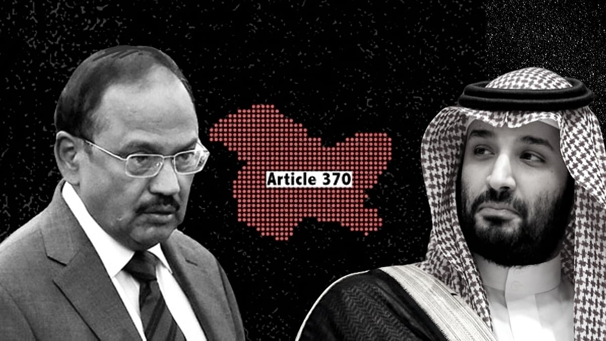 National Security Advisor Ajit Doval paid a two-day quiet visit to Saudi Arabia during which he apprised Saudi Crown Prince Mohammed Bin Salman about the situation in Jammu and Kashmir.