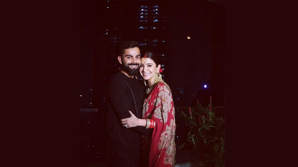 Power couple – Indian Cricket team captain Virat Kohli and top Bollywood actor Anushka Sharma – celebrated Karwa Chauth and shared photos on social media.