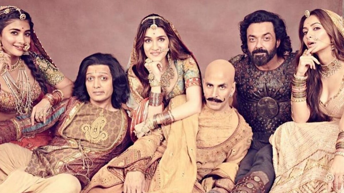 The cast of<i> Housefull 4</i>.