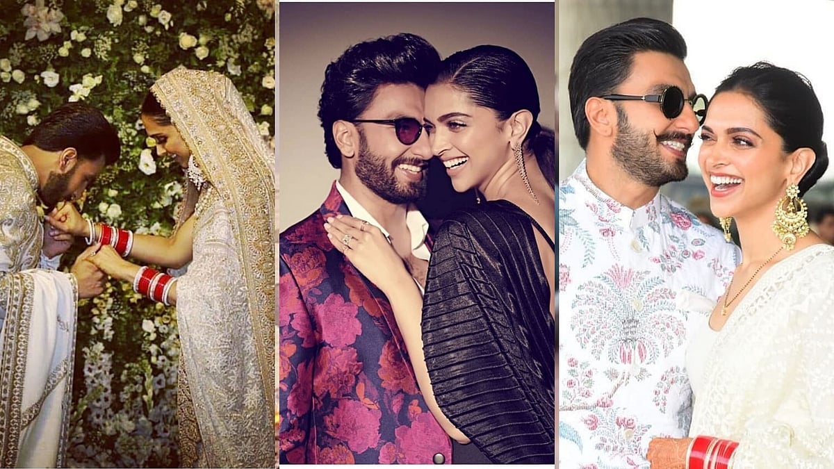 Ranveer Singh and Deepika Padukone.
