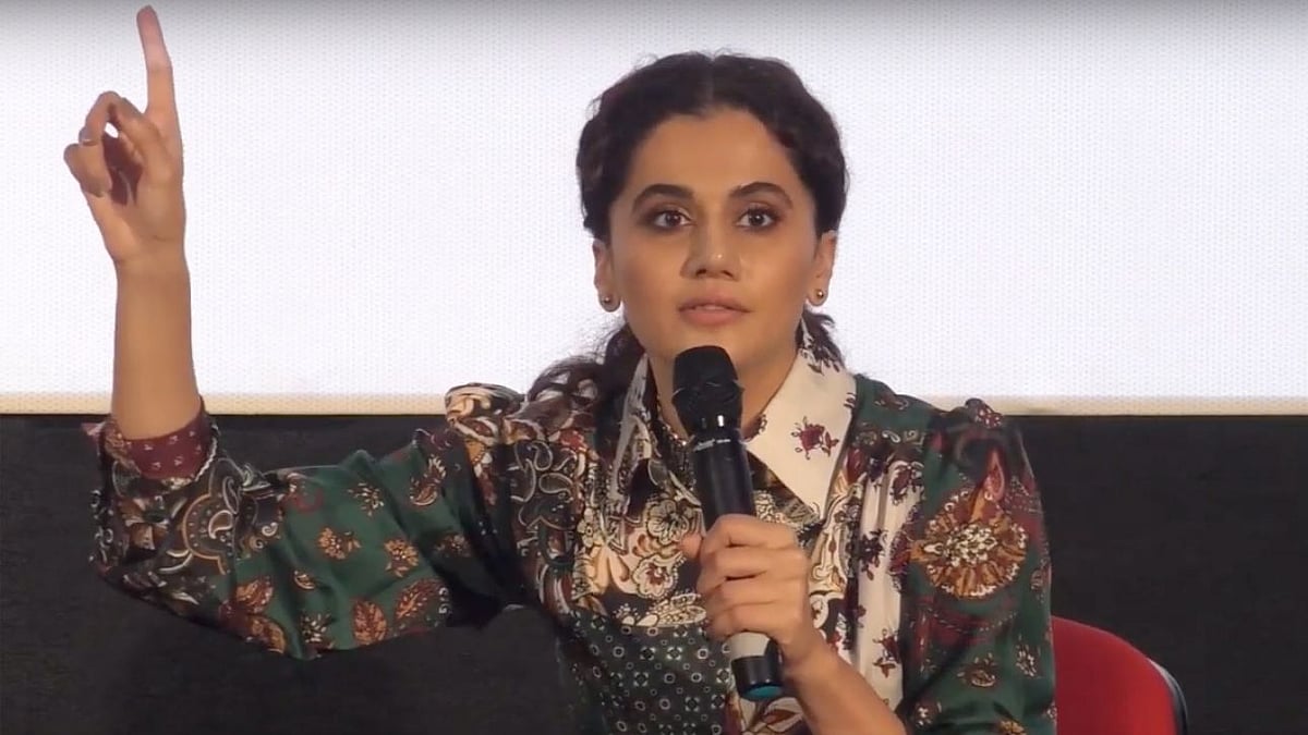 Taapsee Pannu at IFFI 2019.