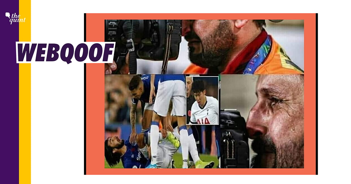 Image accompanying Photographer cried looking at Andre Gomes breaking his ankle