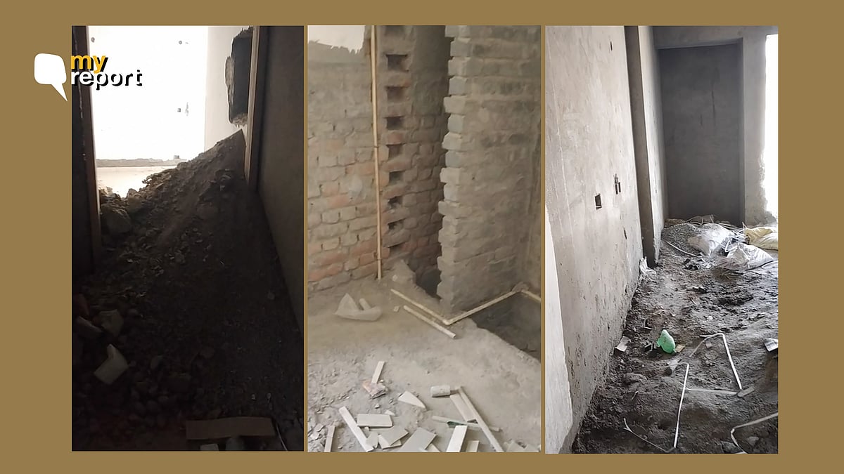 With one month left to go, construction still is far from complete at ‘Park Spacio’.
