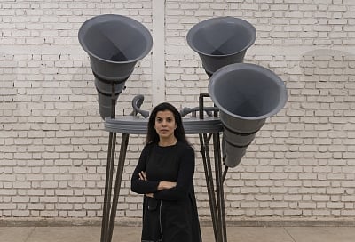 Reena Kallat chronicles globe