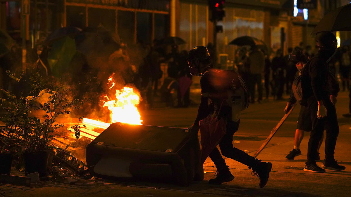 The university siege has become a battle of wills between Hong Kong’s stretched police force and the constantly innovating protest movement.