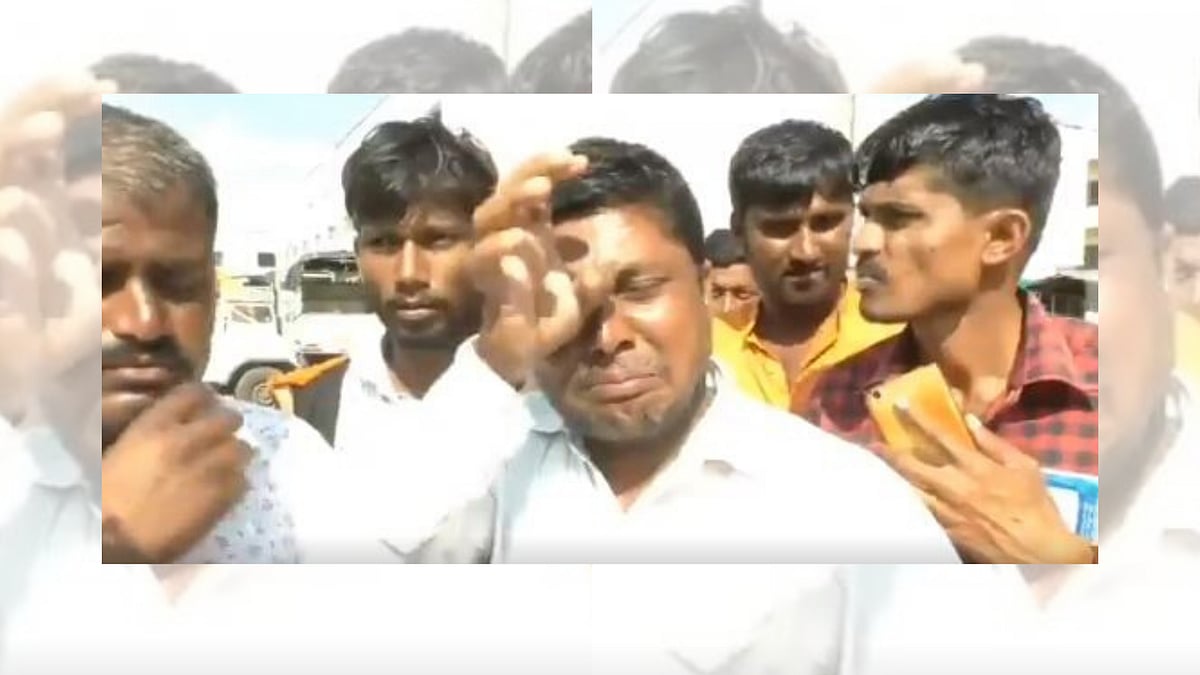He lashed out at the government saying that they do not care about the farmers and their distress.