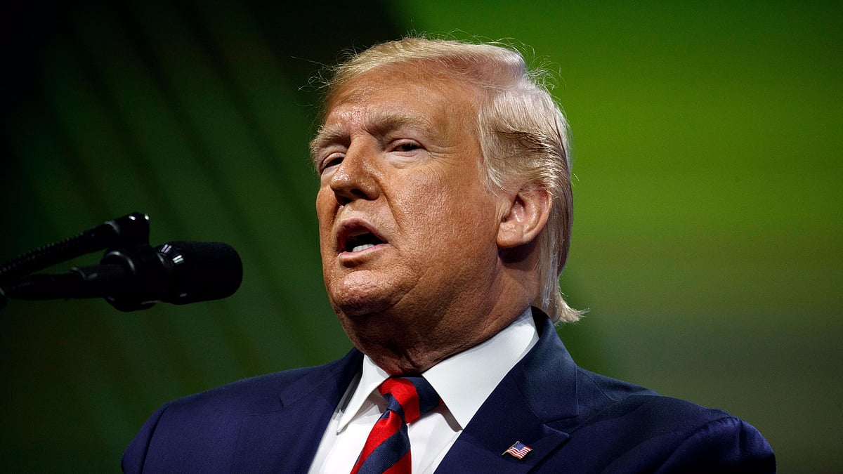 US President Donald Trump