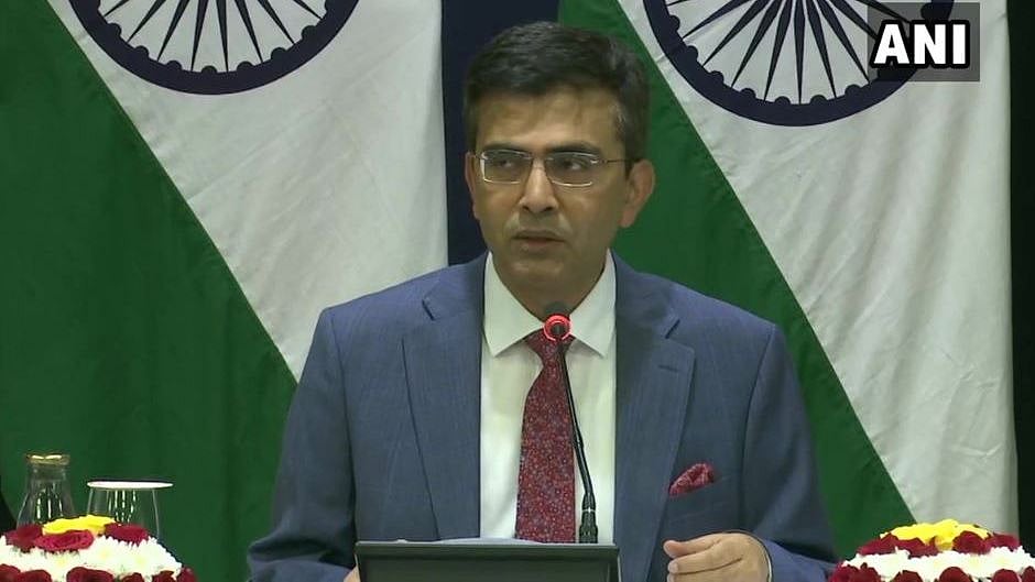 MEA spokesperson Raveesh Kumar.