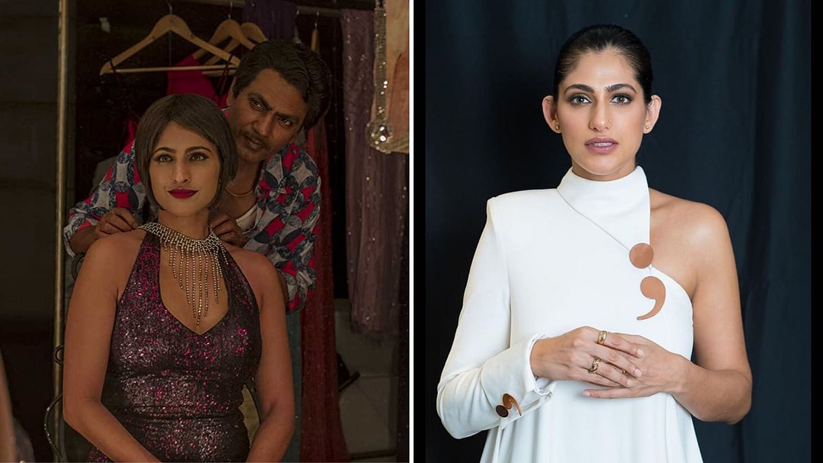 A still from <i>Sacred Games; </i>Kubbra Sait