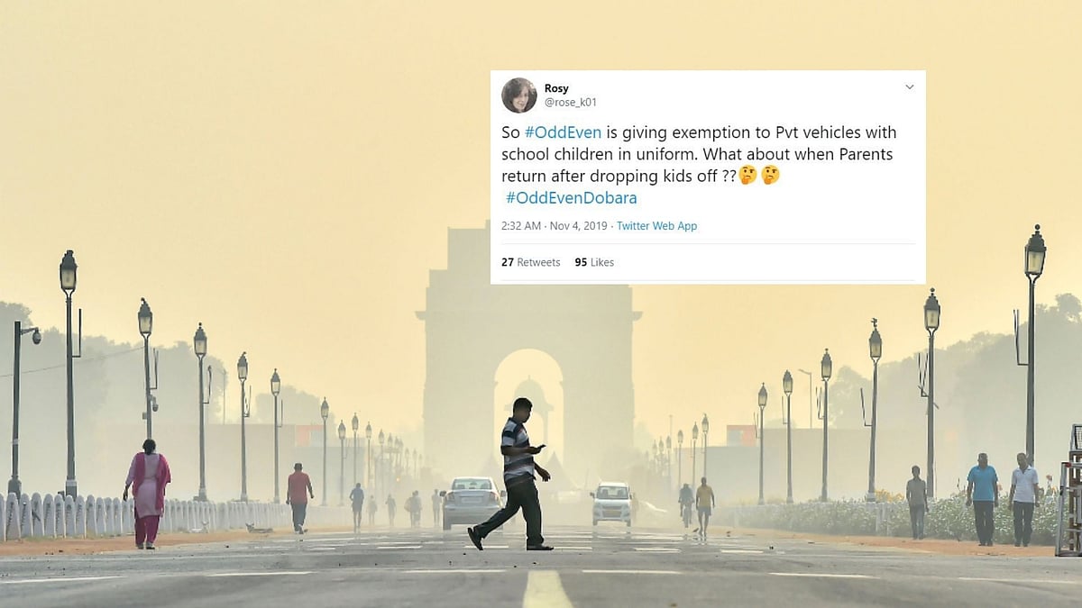 The odd-even road space rationing scheme kick-started in Delhi from 8 am.