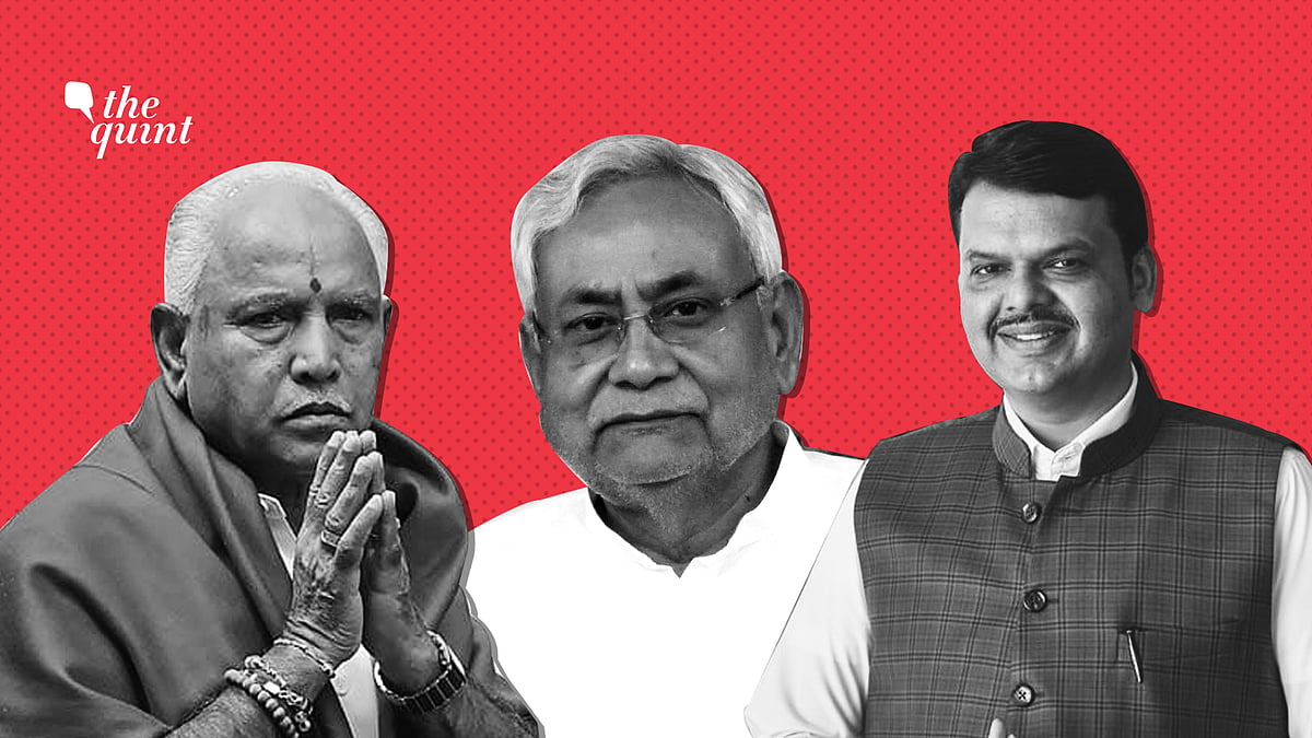 Yediyurappa, Nitish Kumar and Devendra Fadnavis.