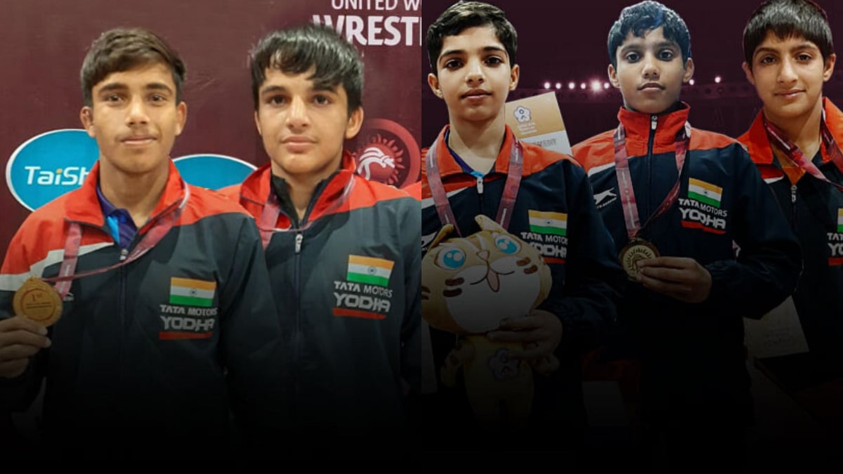 All the six Indian freestyle wrestlers in the squad have won a medal.