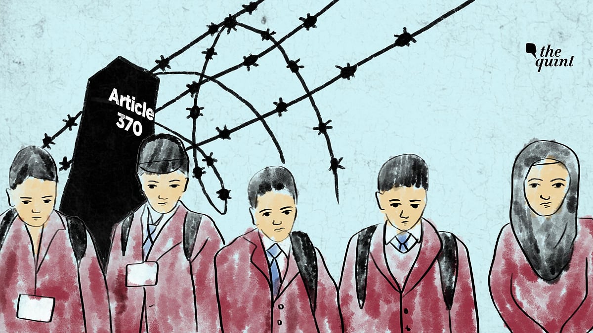 Kashmiri children miss school, their friends and a normal life.&nbsp;