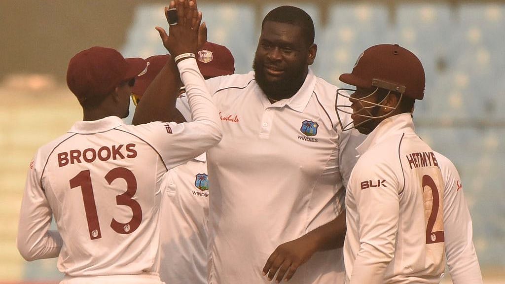 Rahkeem Cornwall returned with the figures of 7/75 against Afghanistan.