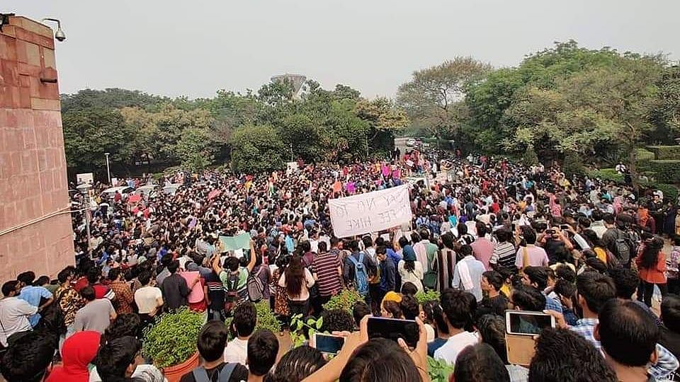 JNUSU has been on strike against draft hostel manual, saying it has provisions for curfew and hostel fee hike.
