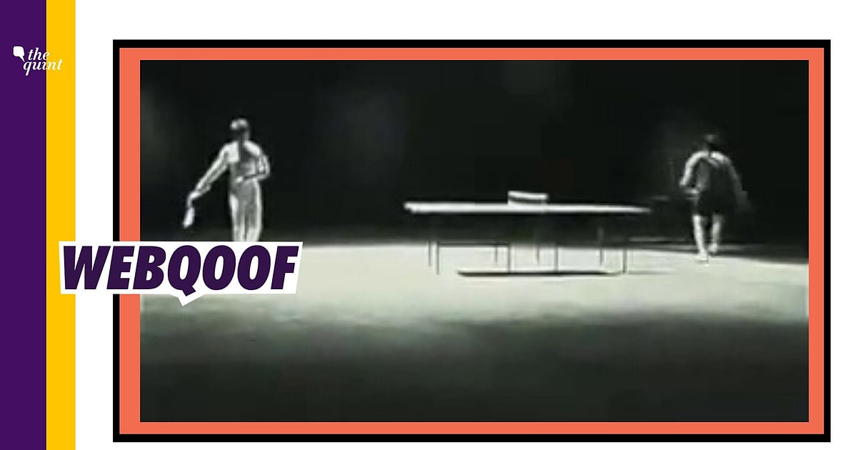Image accompanying Archival footage of Bruce Lee playing ping pong with nunchucks