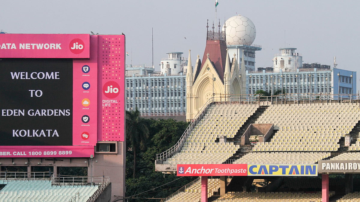 Kolkata turns pink for India’s first Day-Night Test at Eden Gardens. 